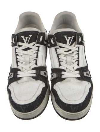 Louis Vuitton Monogram Pattern Leather Sneakers