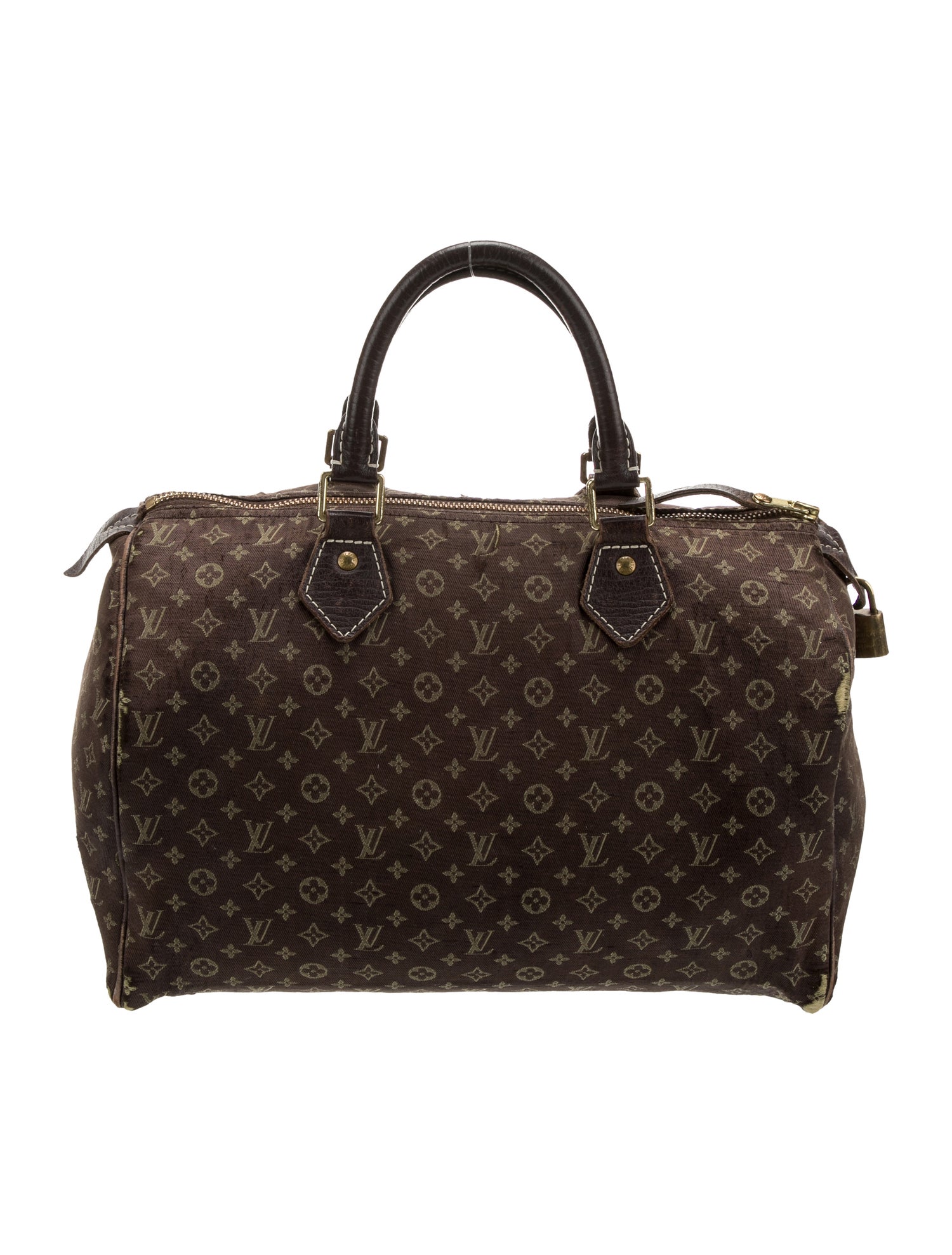 Louis Vuitton Monogram Mini Lin Speedy 30