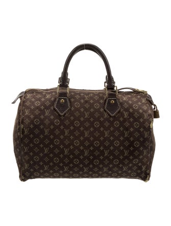 Louis Vuitton Monogram Mini Lin Speedy 30