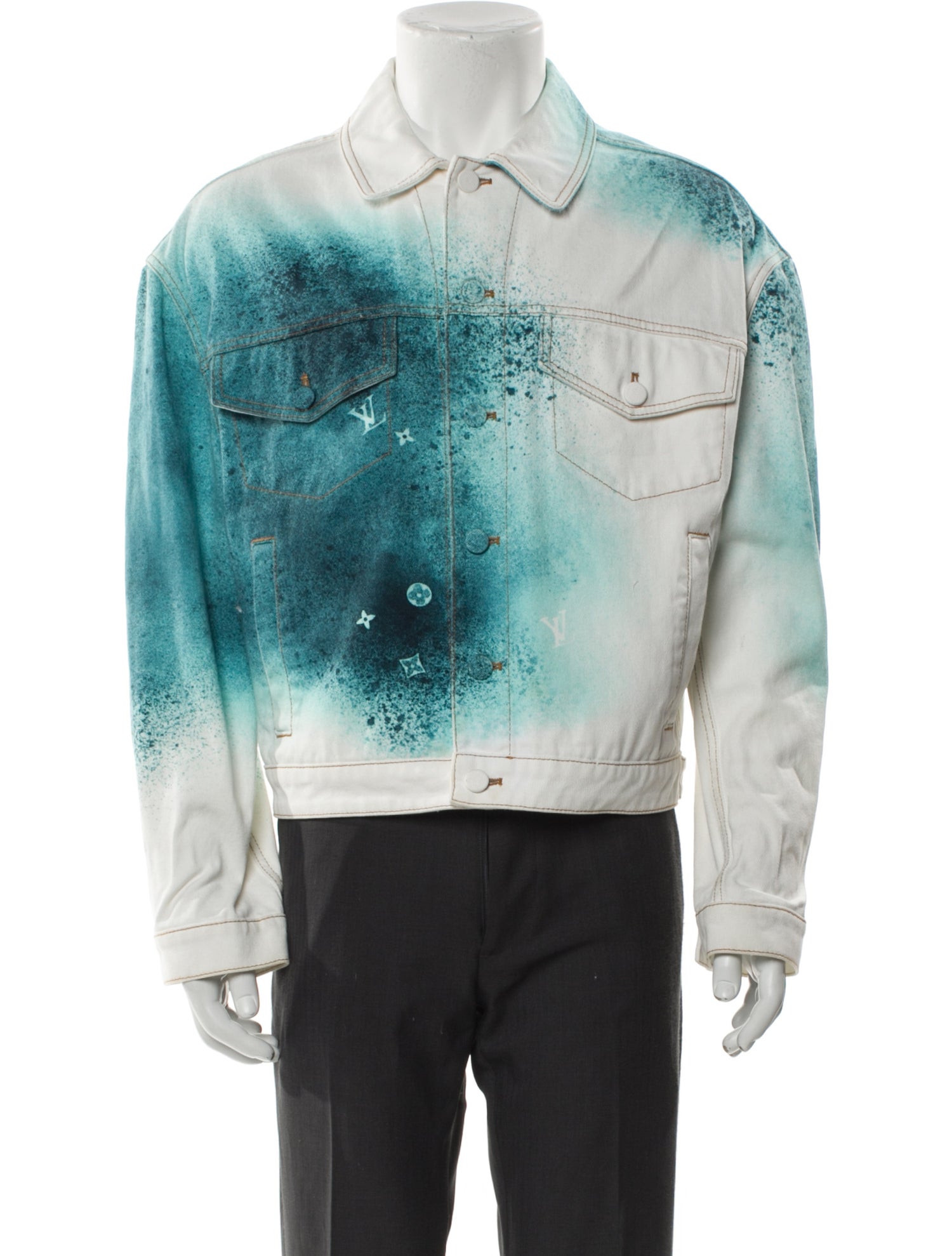 Louis Vuitton 2023 LV Monogram Denim Jacket