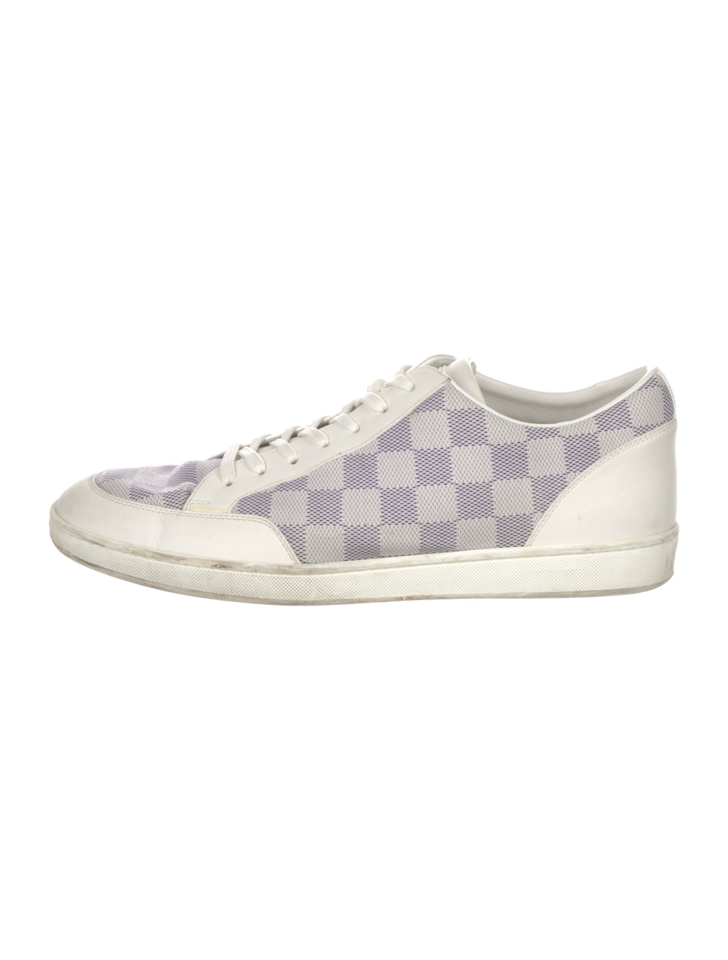 Louis Vuitton 2016 Damier Azur Pattern Sneakers