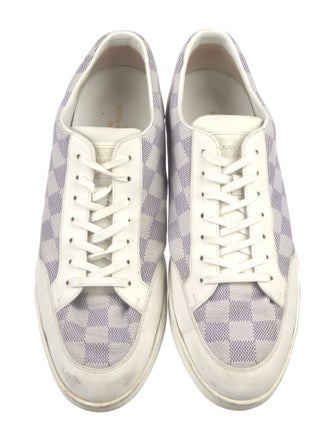 Louis Vuitton 2016 Damier Azur Pattern Sneakers