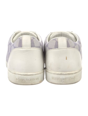 Louis Vuitton 2016 Damier Azur Pattern Sneakers
