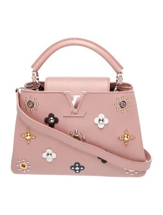Louis Vuitton Taurillon Leather Mechanical Flowers Capucines BB