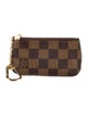 Louis Vuitton Damier Ebene Pattern Coated Canvas Wallet