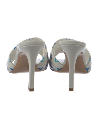 Louis Vuitton LV Monogram Leather Slides