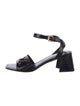 Louis Vuitton LV Monogram Patent Leather Sandals
