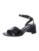 Louis Vuitton LV Monogram Patent Leather Sandals