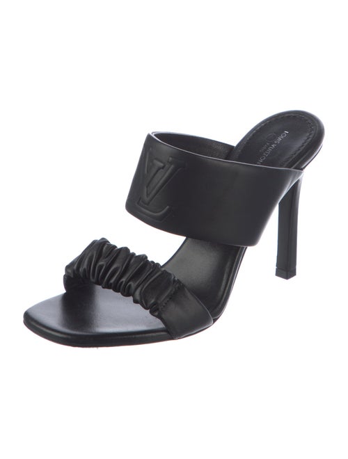 Louis Vuitton Leather Slides