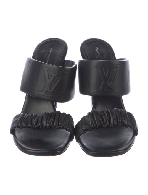 Louis Vuitton Leather Slides