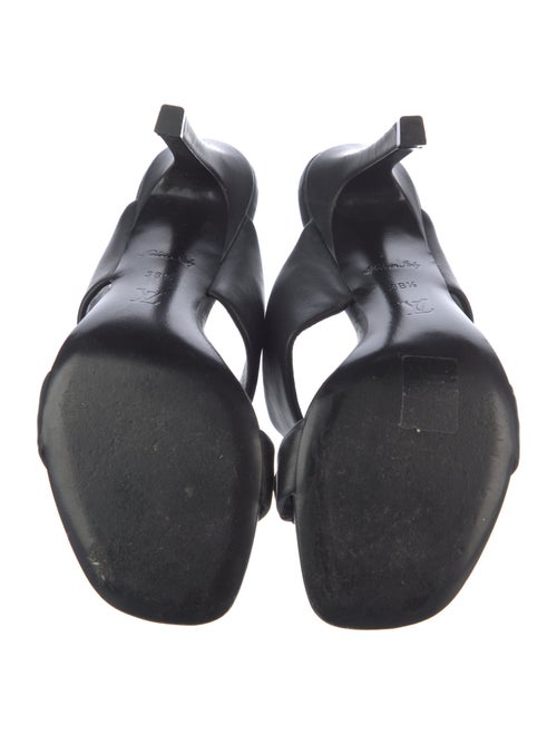 Louis Vuitton Leather Slides