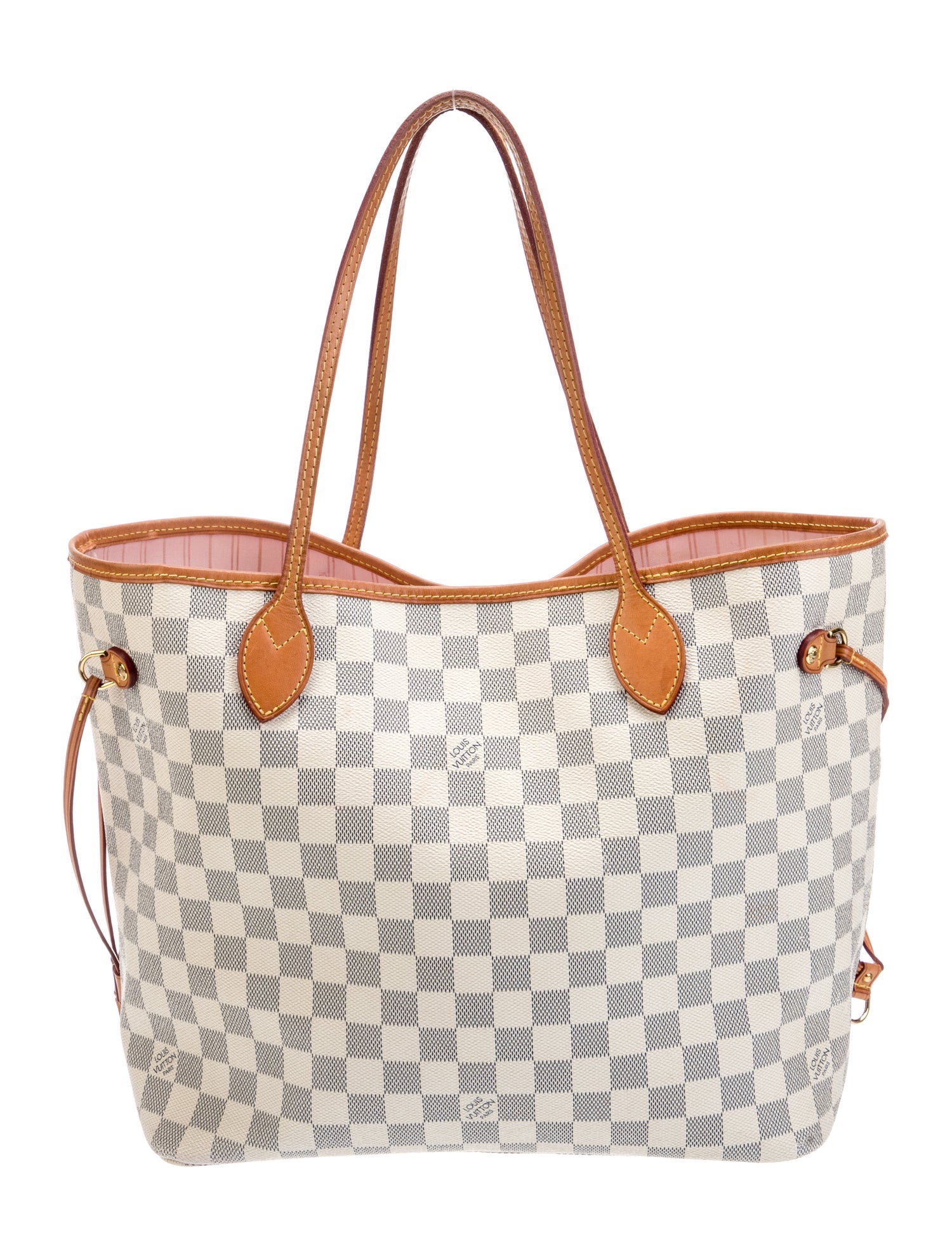 Louis Vuitton Damier Azur Neverfull w/Pouch MM