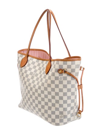Louis Vuitton Damier Azur Neverfull w/Pouch MM