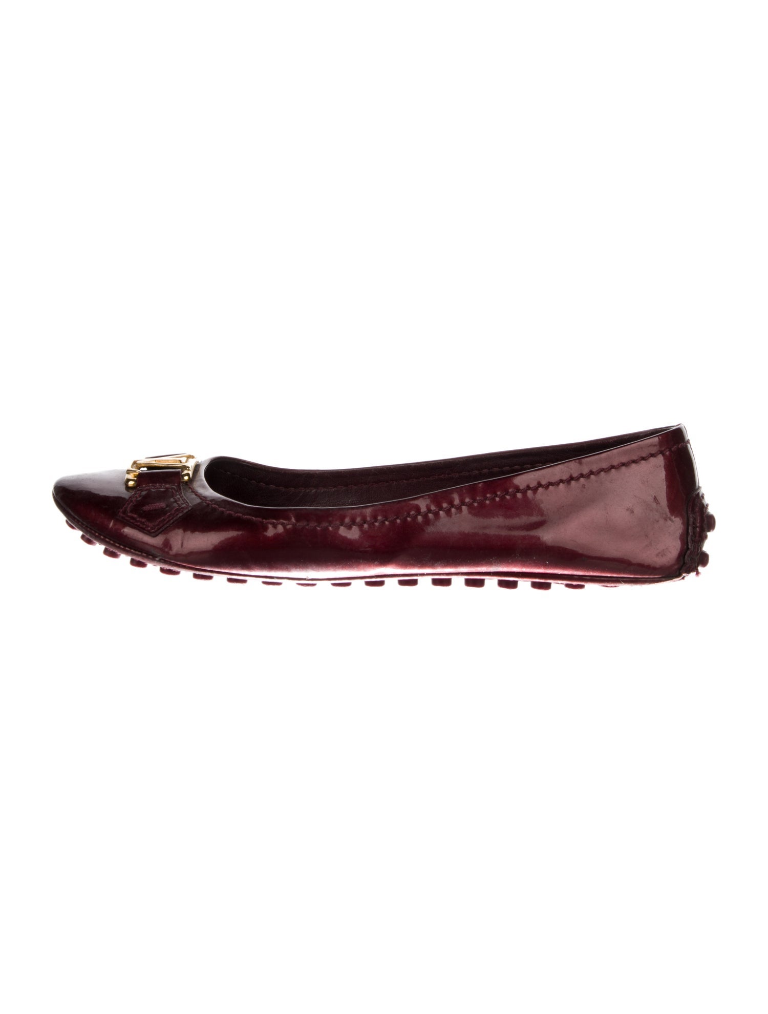 Louis Vuitton Patent Leather Ballet Flats