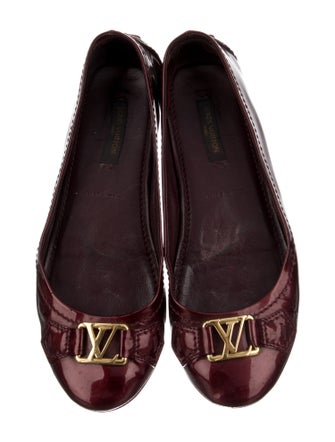 Louis Vuitton Patent Leather Ballet Flats