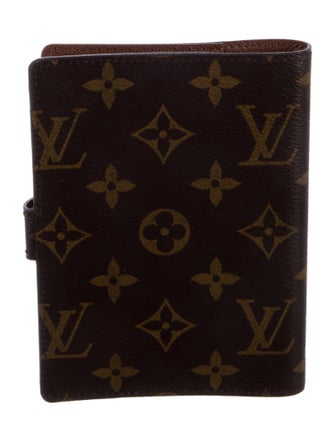 Louis Vuitton Monogram Small Ring Agenda Cover