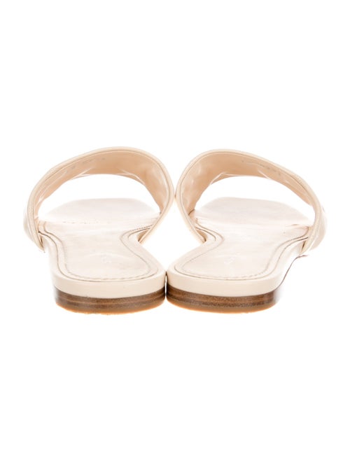 Louis Vuitton LV Monogram Leather Slides