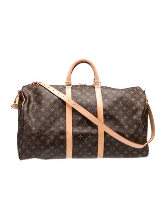 Louis Vuitton LV Monogram Keepall Bandouliere 55