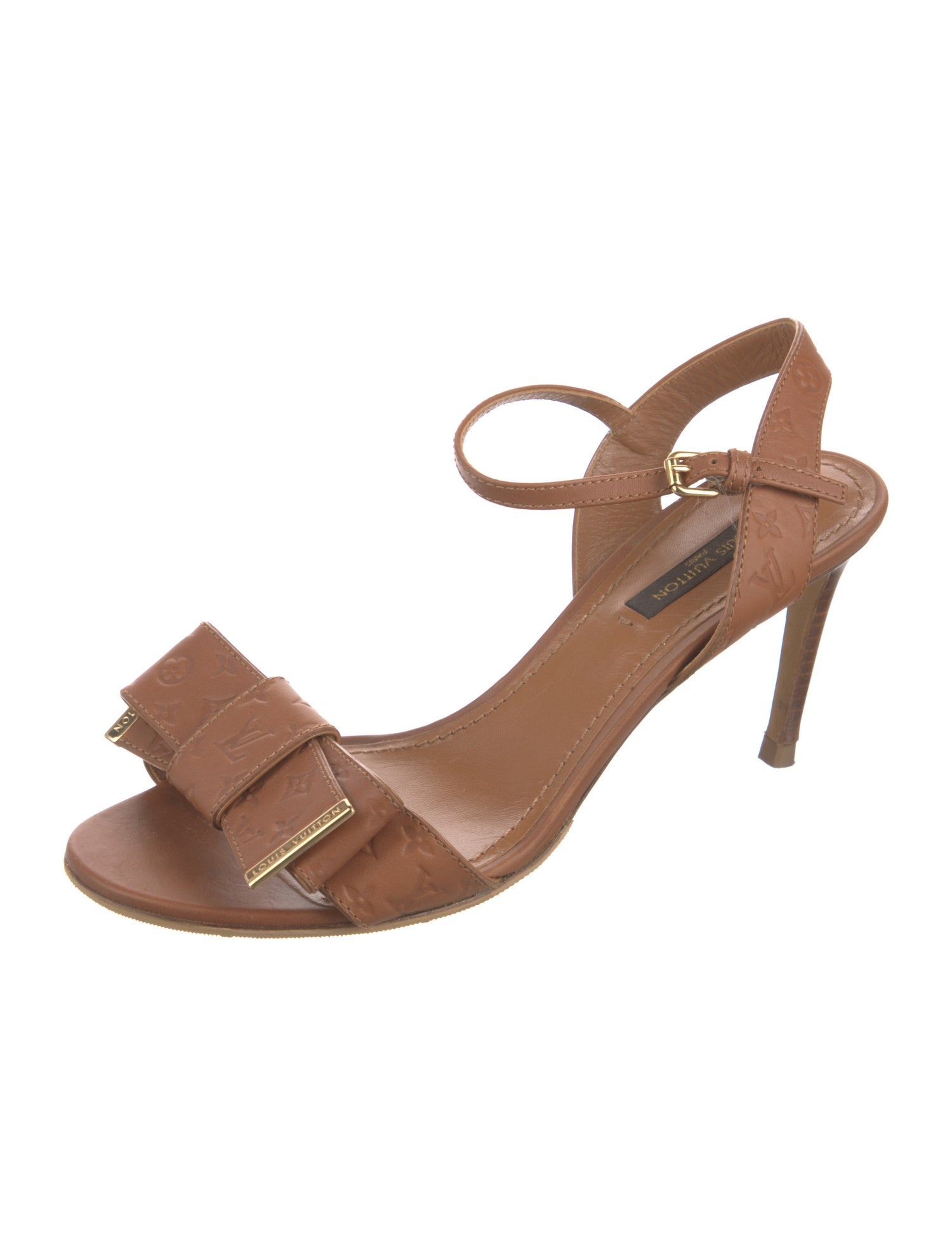 Louis Vuitton LV Monogram Leather Sandals