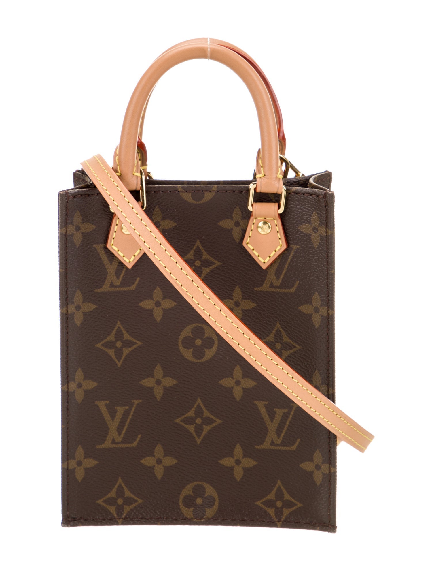 Louis Vuitton LV Monogram Sac Plat Petit