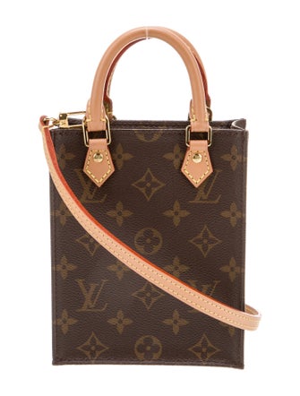 Louis Vuitton LV Monogram Sac Plat Petit