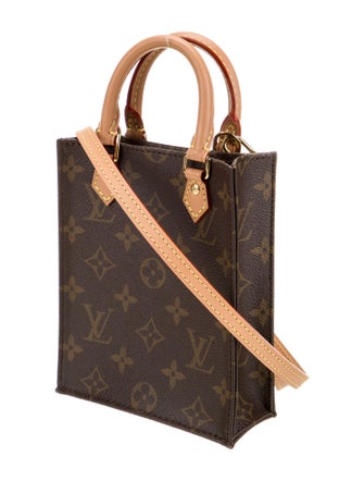 Louis Vuitton LV Monogram Sac Plat Petit