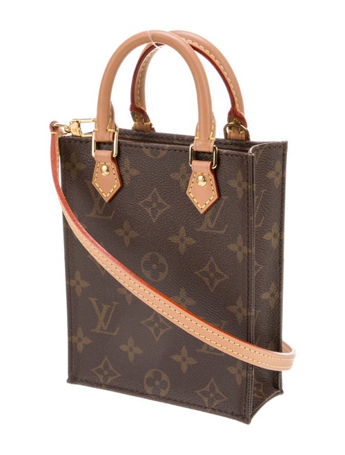 Louis Vuitton LV Monogram Sac Plat Petit