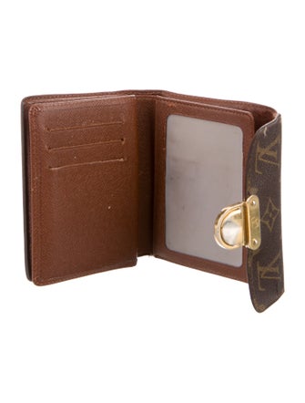 Louis Vuitton 2005 LV Monogram Compact Wallet