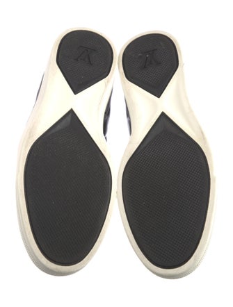 Louis Vuitton Damier Graphite Pattern Leather Sneakers