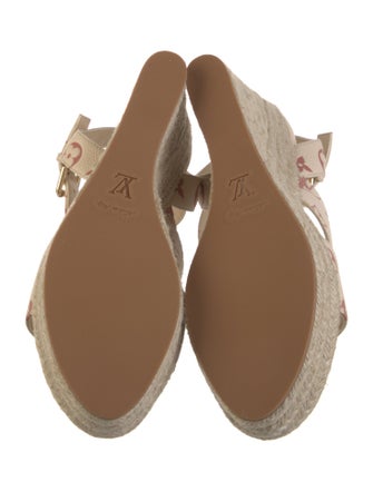 Louis Vuitton LV Monogram Leather Espadrilles