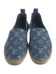 Louis Vuitton LV Monogram Denim Espadrilles