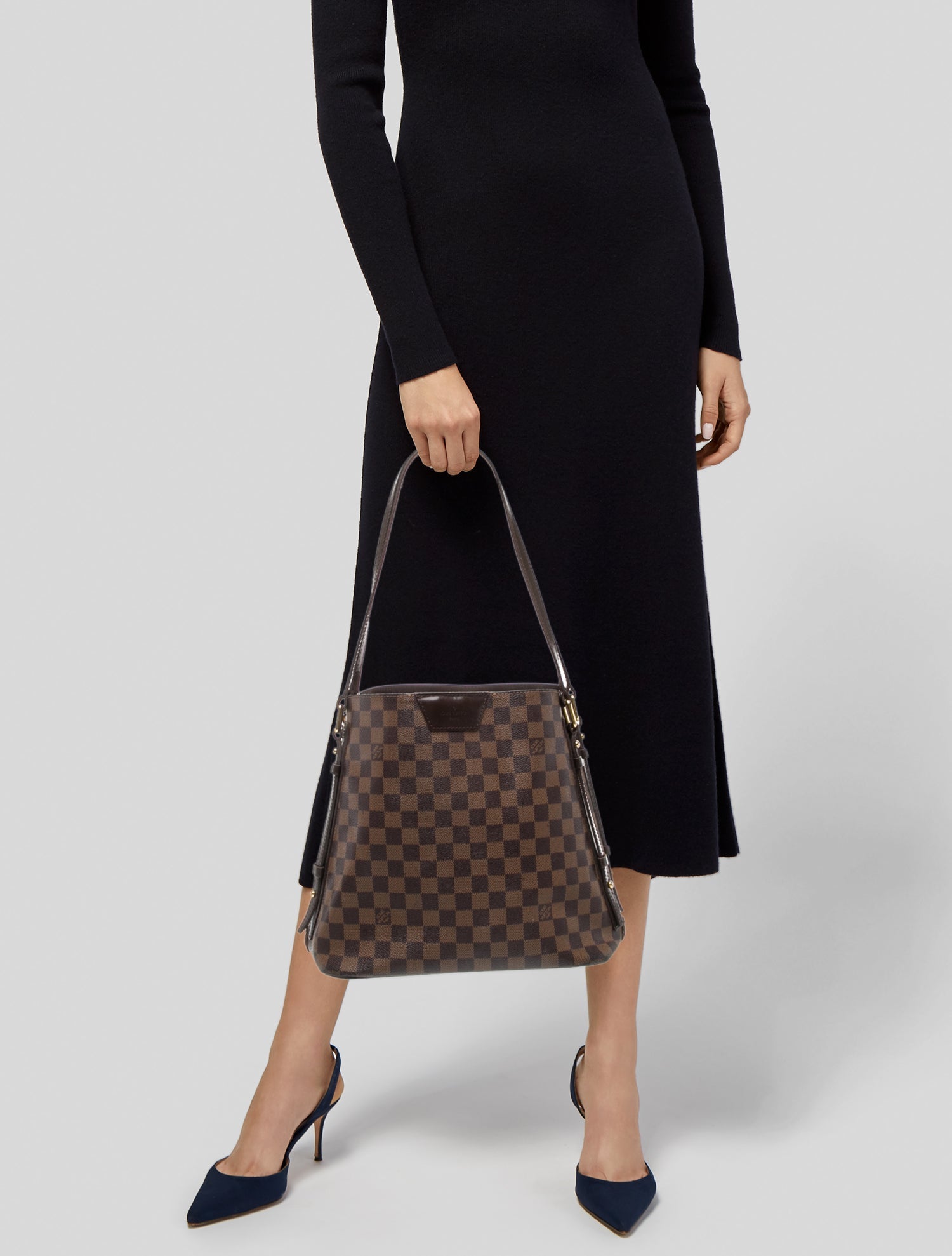 Louis Vuitton Damier Ebene Rivington Cabas