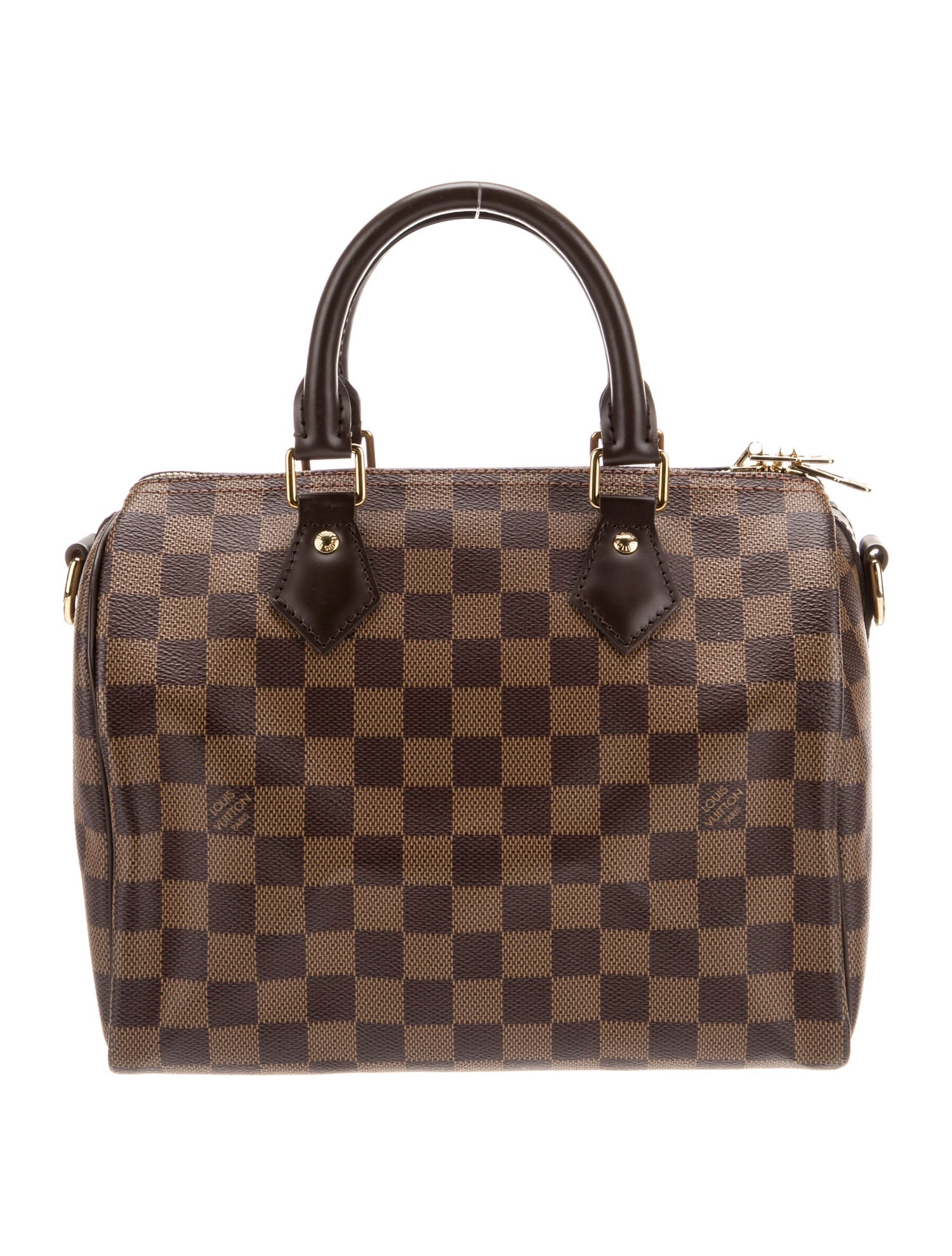 Louis Vuitton Damier Ebene Speedy Bandouliere 25