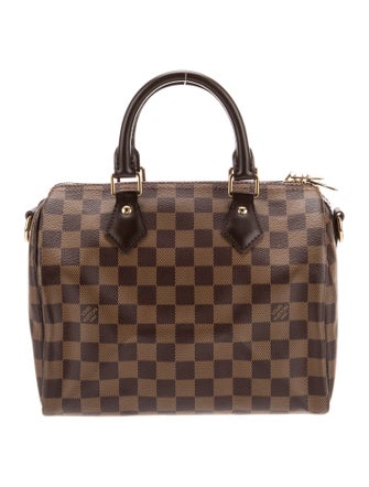 Louis Vuitton Damier Ebene Speedy Bandouliere 25