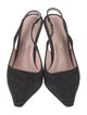 Louis Vuitton LV Monogram Satin Slingback Pumps