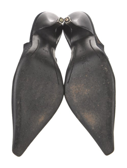 Louis Vuitton LV Monogram Satin Slingback Pumps