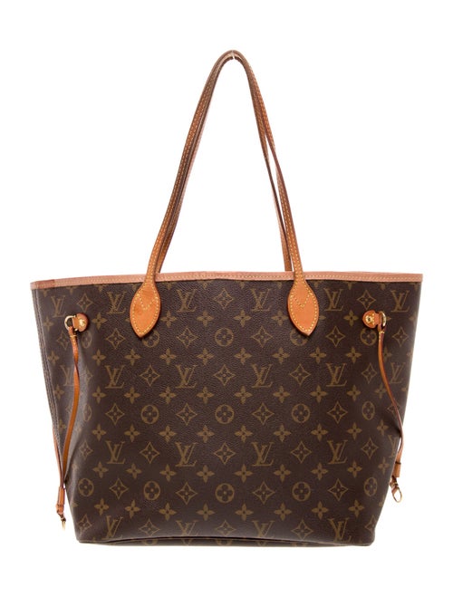 Louis Vuitton LV Monogram Neverfull w/Pouch MM