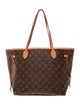 Louis Vuitton LV Monogram Neverfull w/Pouch MM