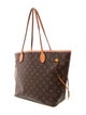 Louis Vuitton LV Monogram Neverfull w/Pouch MM