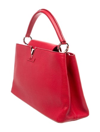 Louis Vuitton Taurillon Leather Capucines GM