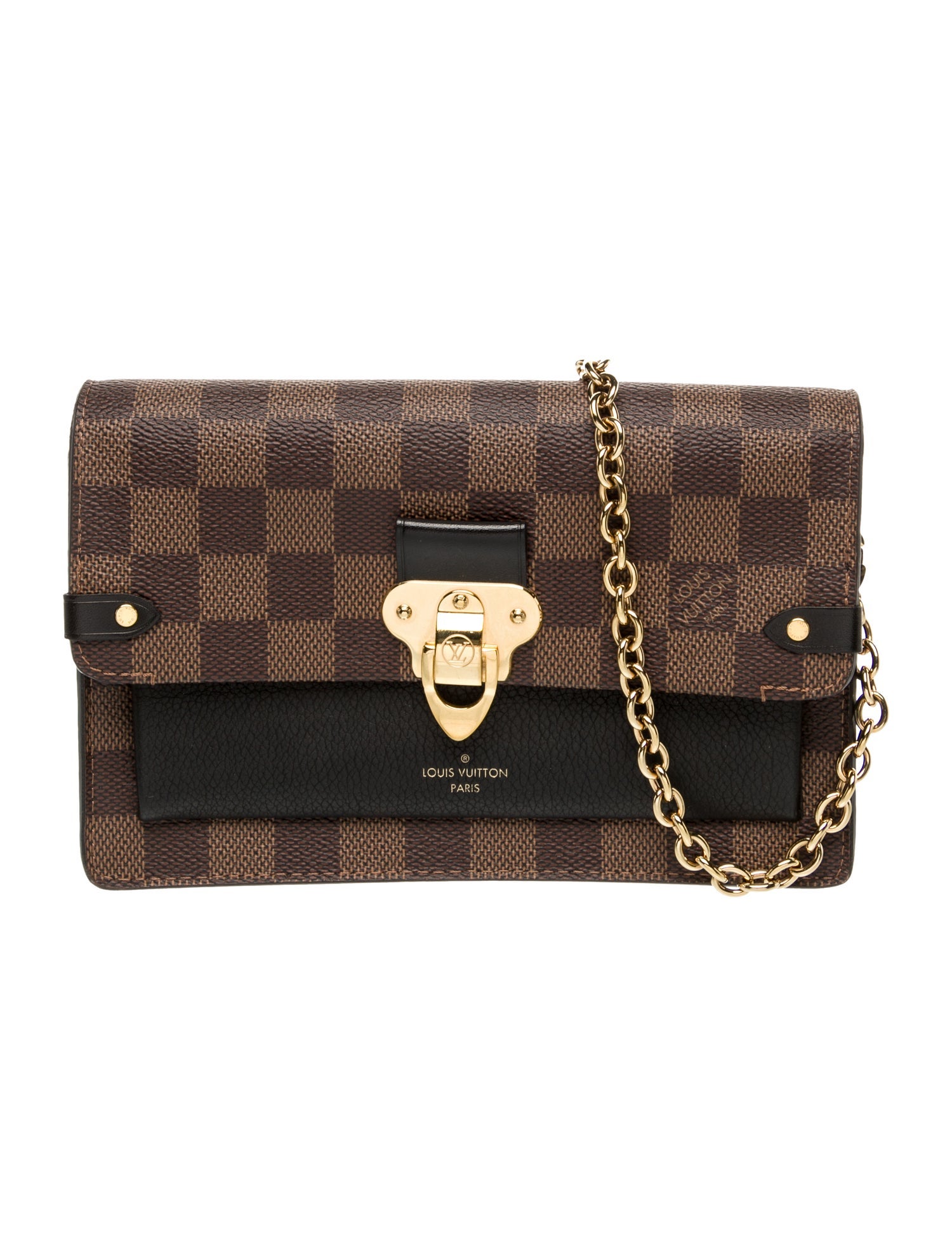 Louis Vuitton Damier Ebene Vavin Wallet on Chain