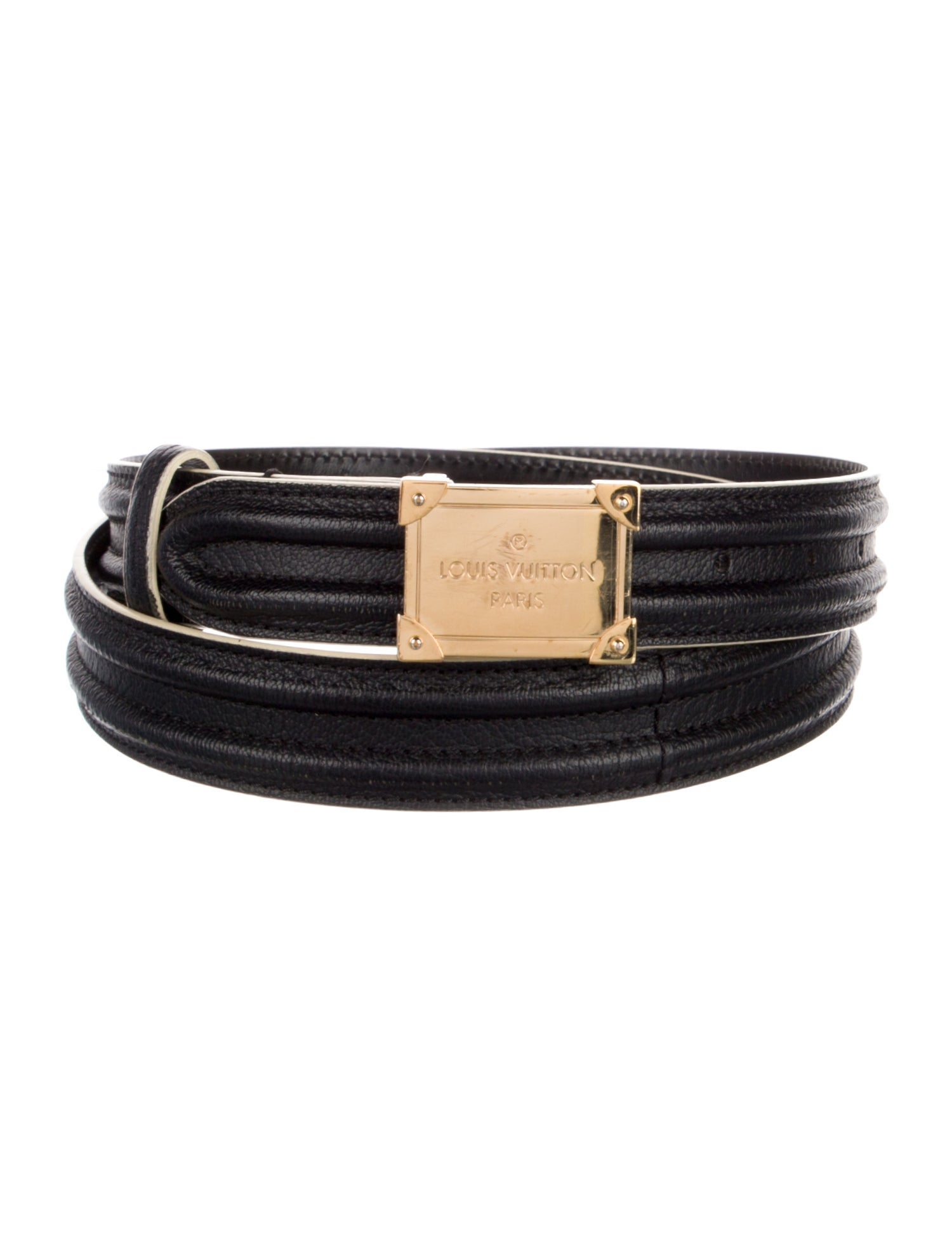 Louis Vuitton Leather Belt