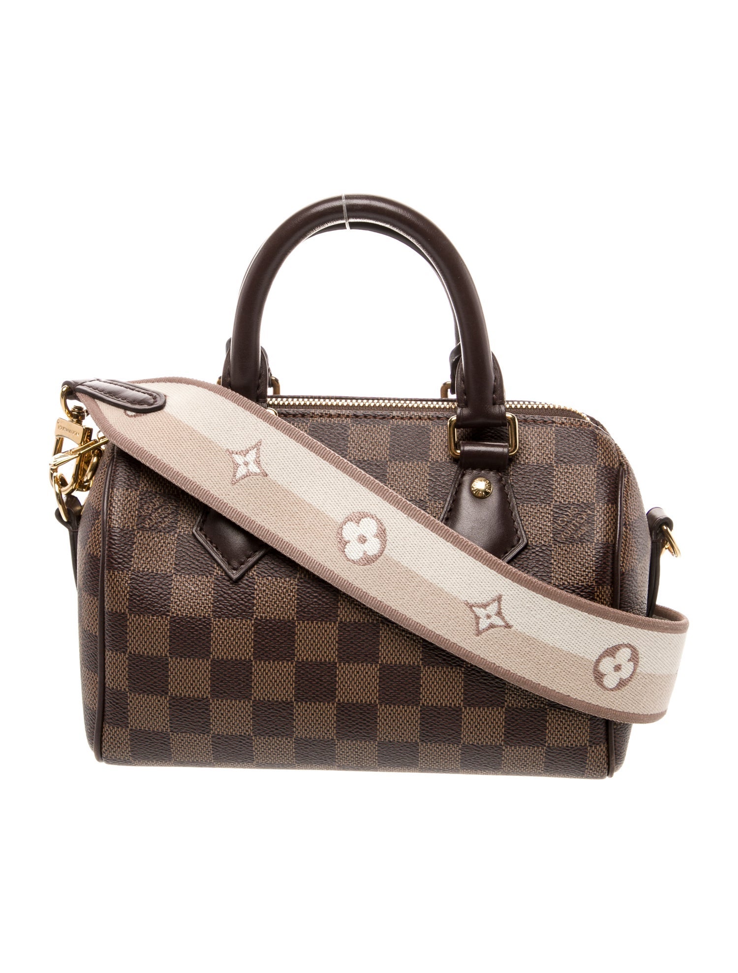 Louis Vuitton Damier Ebene Speedy Bandouliere 20