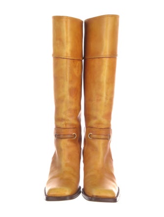Louis Vuitton Leather Riding Boots