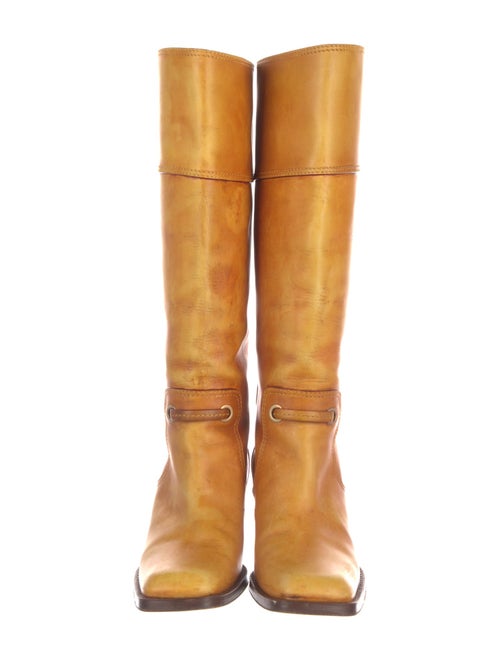 Louis Vuitton Leather Riding Boots