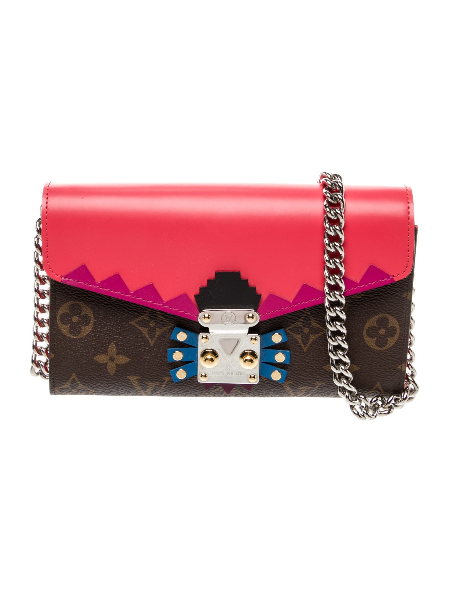 Louis Vuitton LV Monogram Totem Chain Wallet