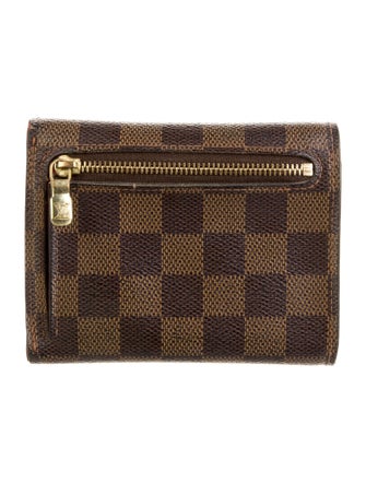 Louis Vuitton 2007 Damier Ebene Pattern Koala Wallet