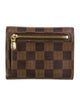 Louis Vuitton 2007 Damier Ebene Pattern Koala Wallet