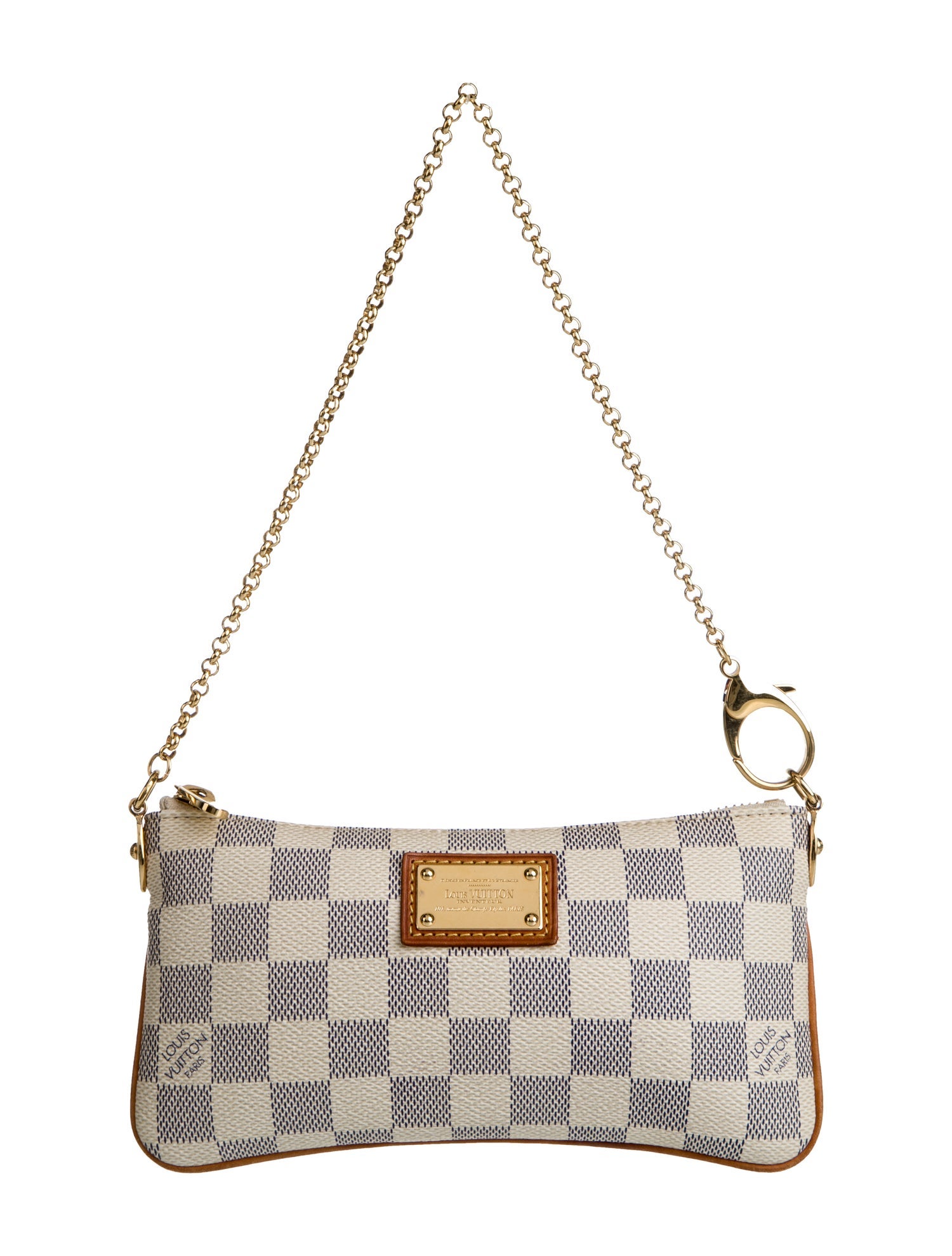 Louis Vuitton Damier Azur Pochette Milla MM