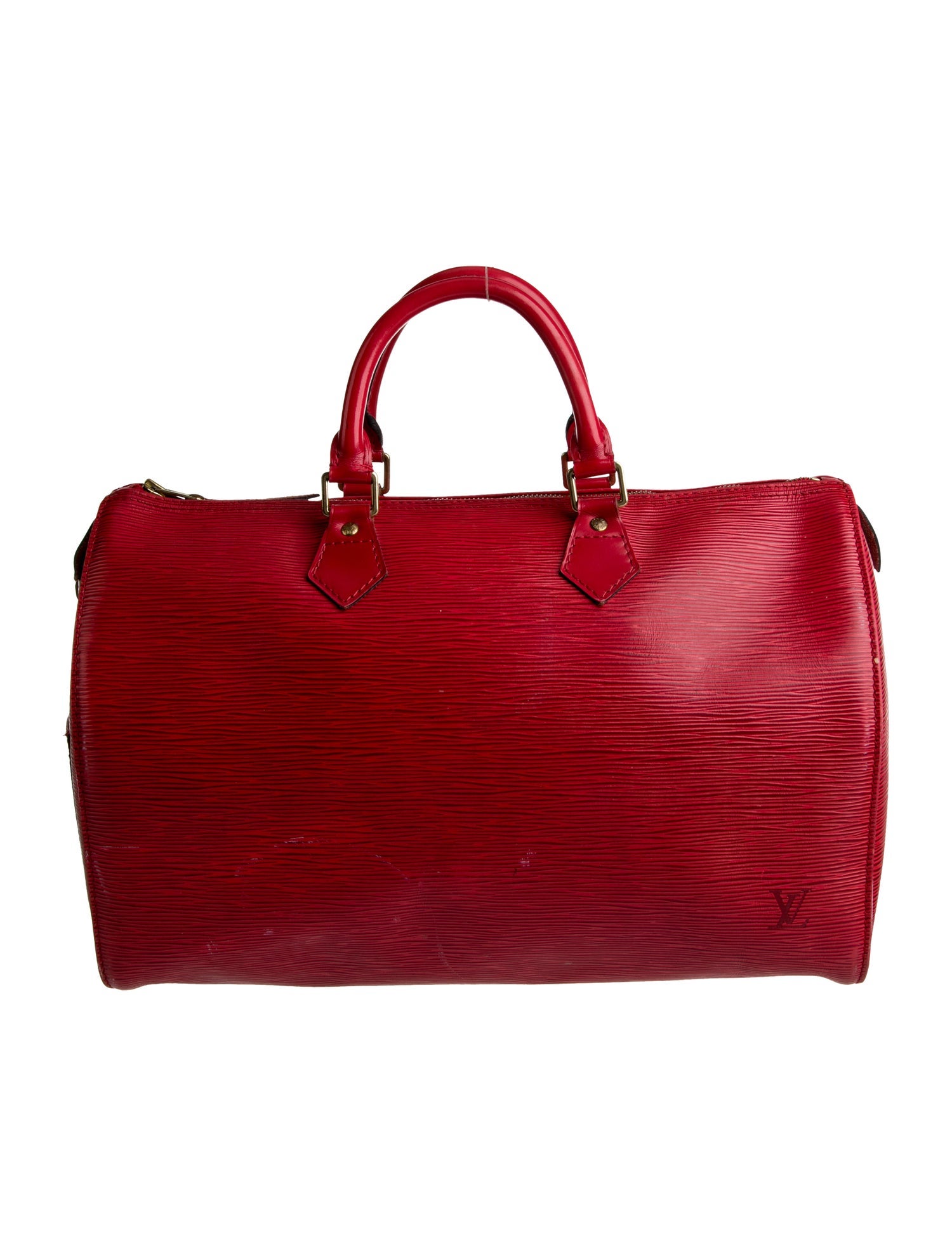 Louis Vuitton LV Monogram Speedy 35 Vintage